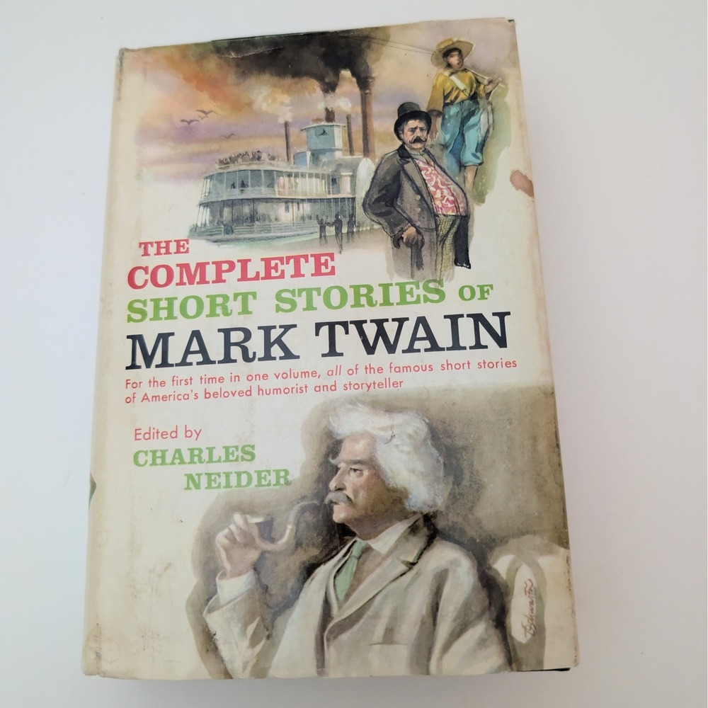 The Complete Short Stories of Mark Twain Charles Neider Doubleday Hardcover Book